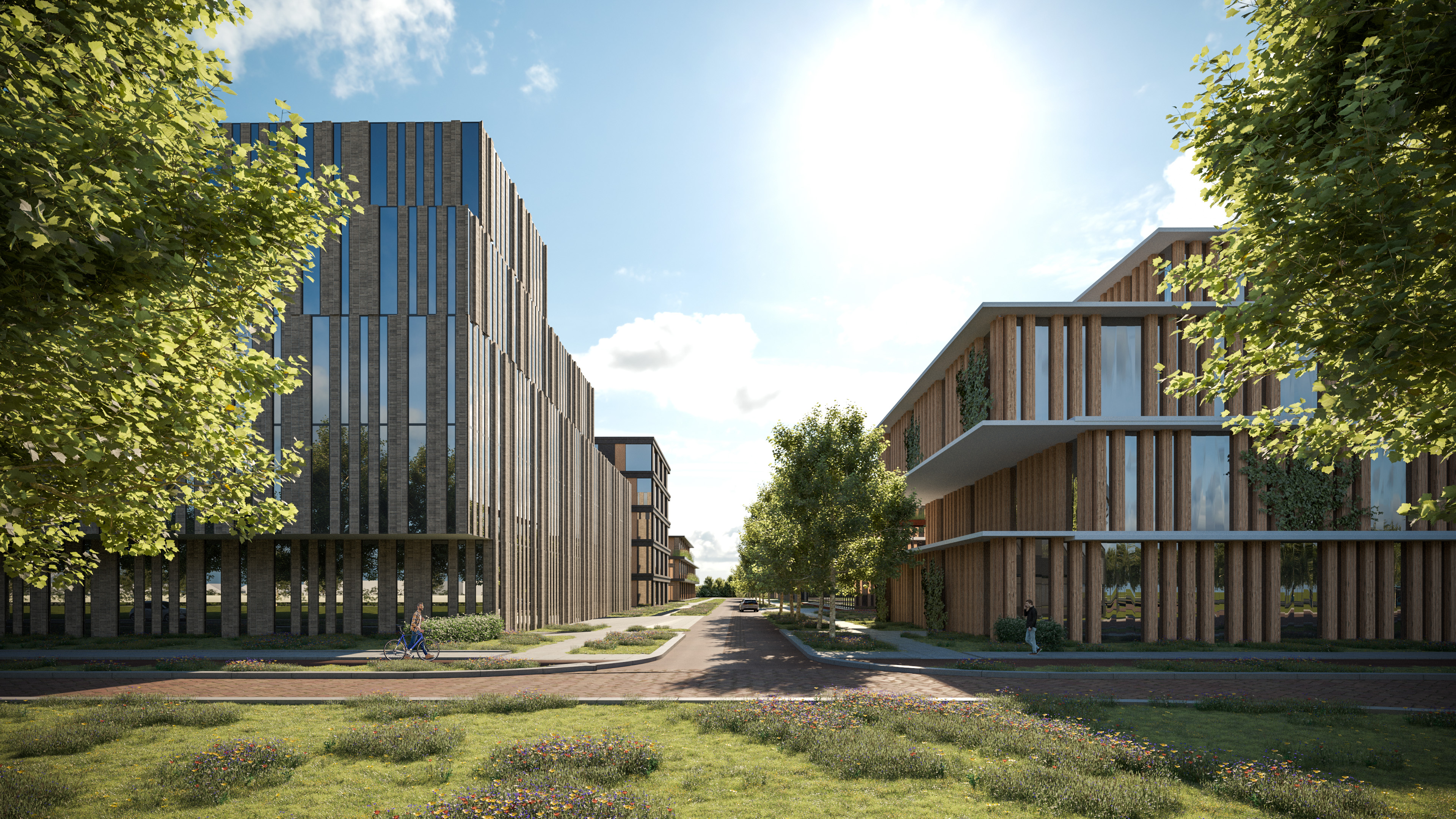 Artist impression Wageningen Campus East